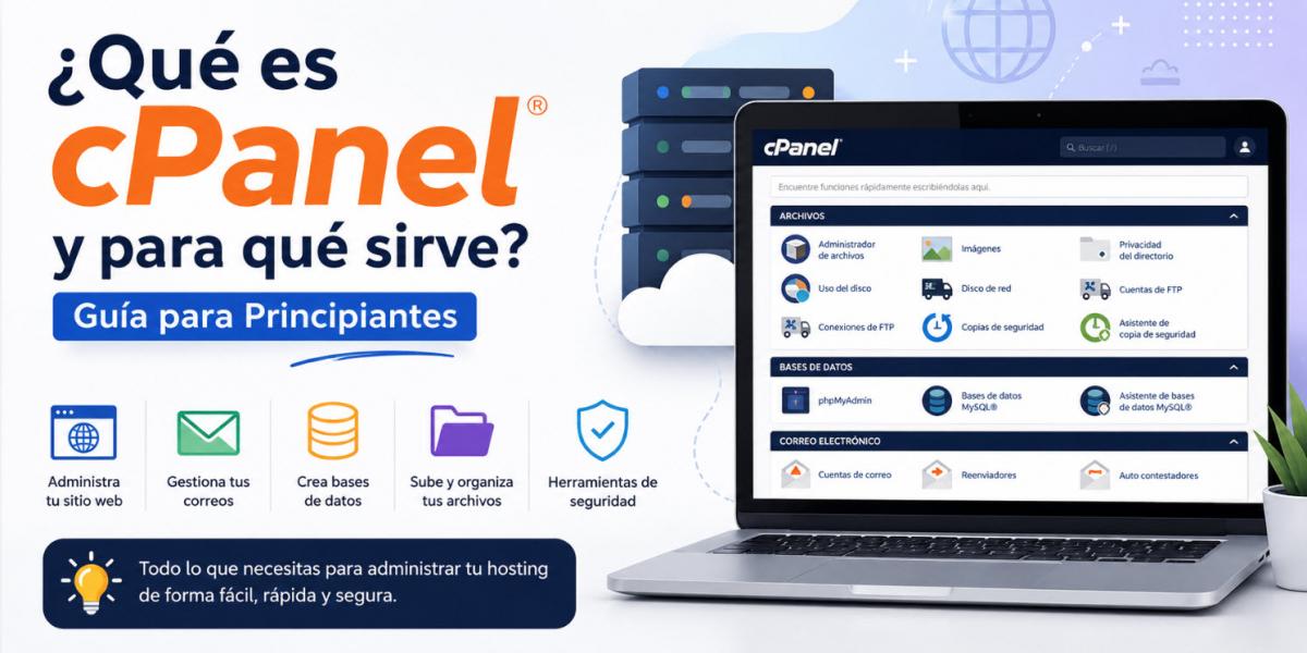 �Qu� es cPanel y para qu� sirve? Gu�a para Principiantes